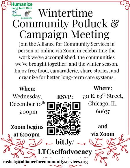 Community members and advocates at a public demonstration